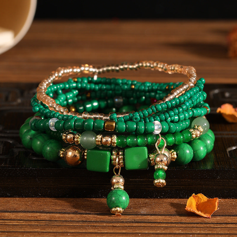 Trendy Unique Bohemian Elastic Bead Creative Bracelets