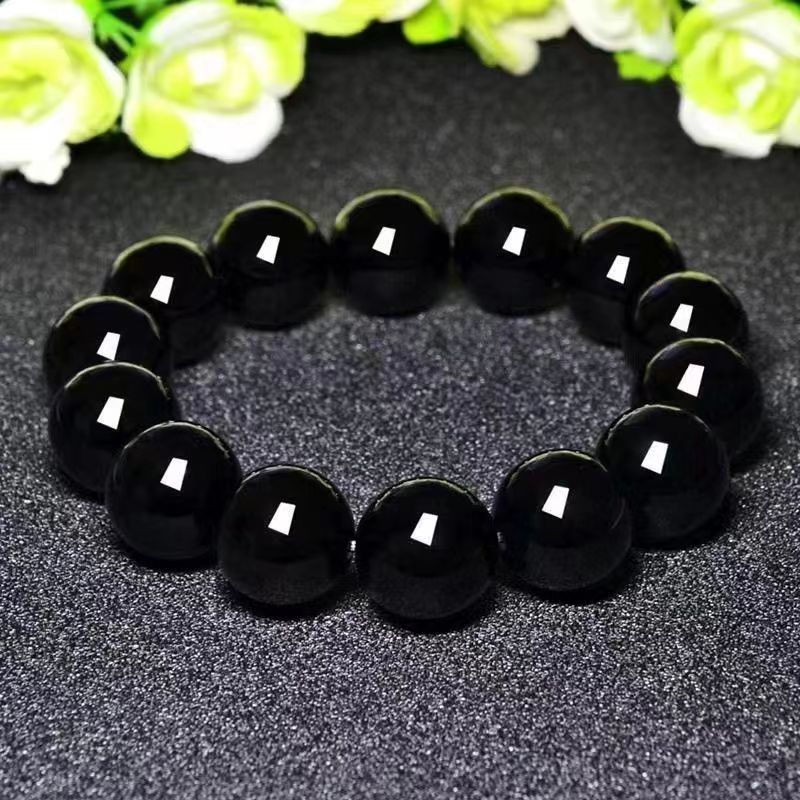 Black Atmospheric Obsidian Original Life Couple Girlfriends Birthday Bracelets