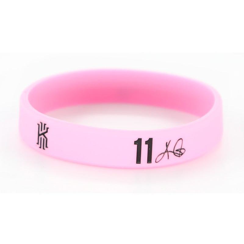Basketball Silicone Rubber James Curry Harden Durant Bracelet