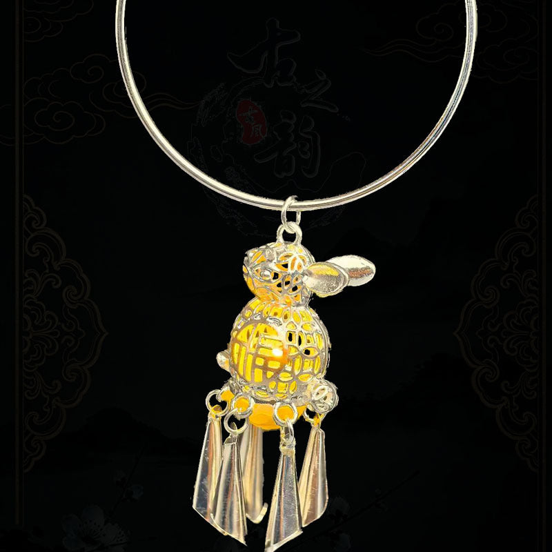 Chinese Ancient Rhyme National Style Luminous Exquisite With Light Antique Bracelets