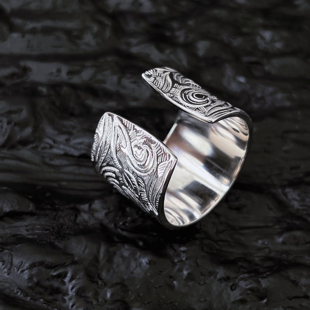 Women's & Men's For Light Luxury Minority Design Chinese Style Open White Moonlight Rings