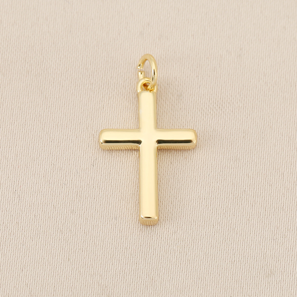 Cool Attractive Zircon Color Retaining Cross Jewelry Accessories