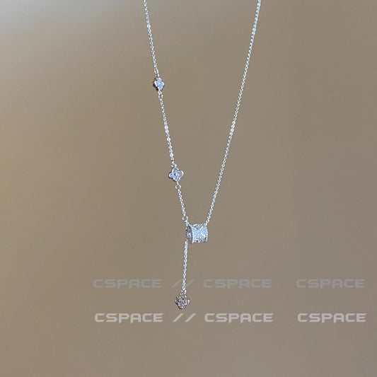Women's Waist Clover For Simple Design High-grade Necklace
