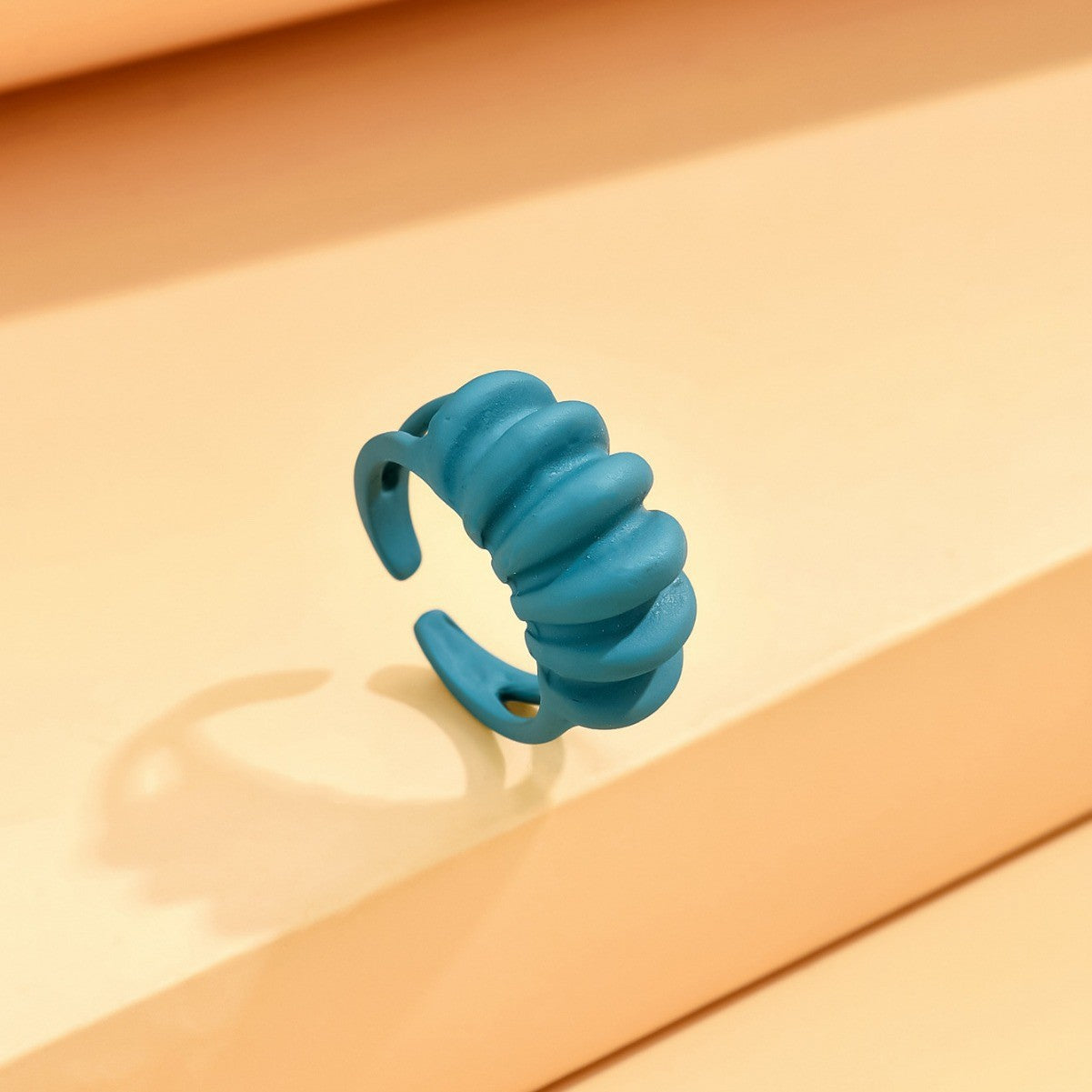 Monster Black Cat Female Dopamine Big Eyes Couple Little Finger Ring