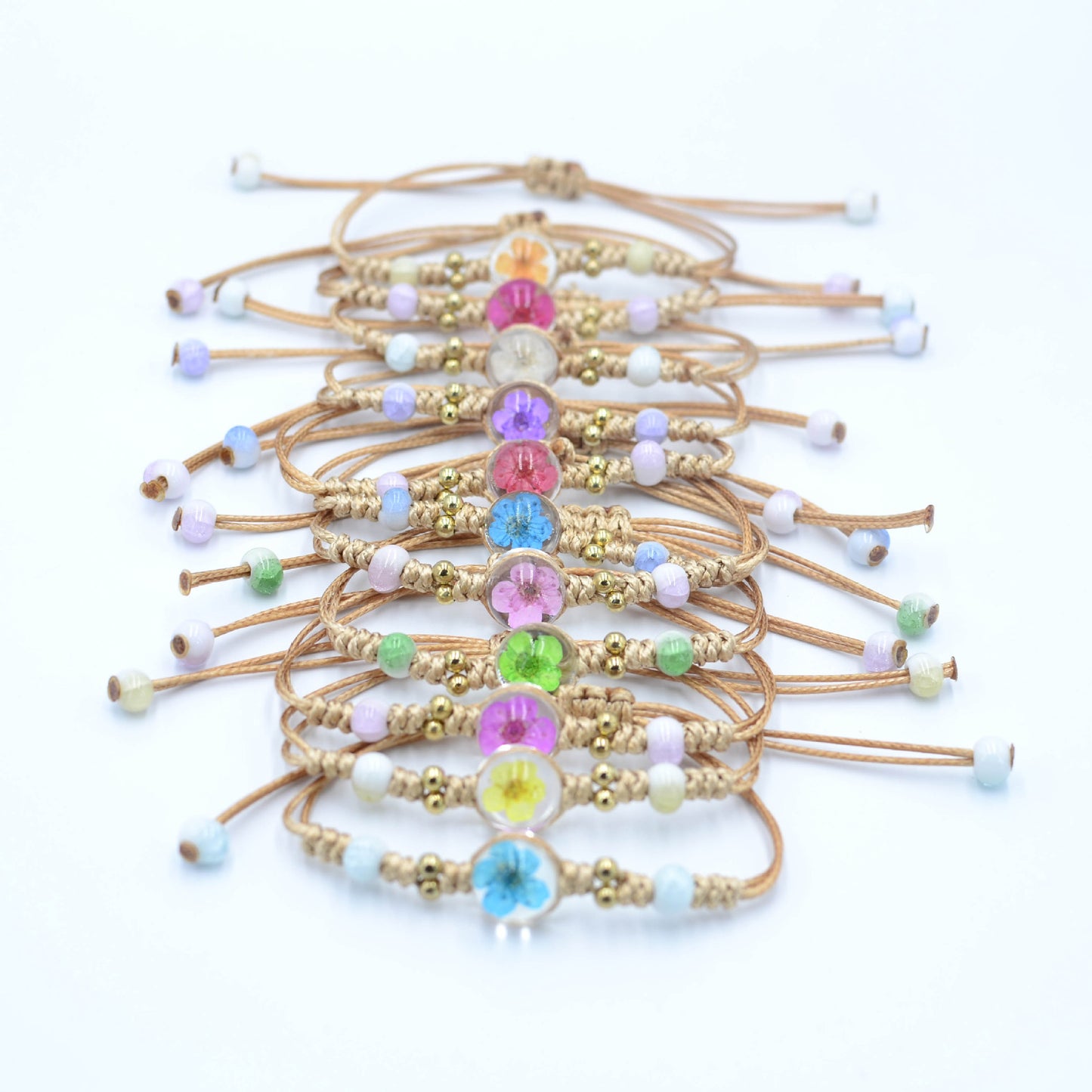 Flower Fresh Sweet Korean Style Wind Real Bracelet
