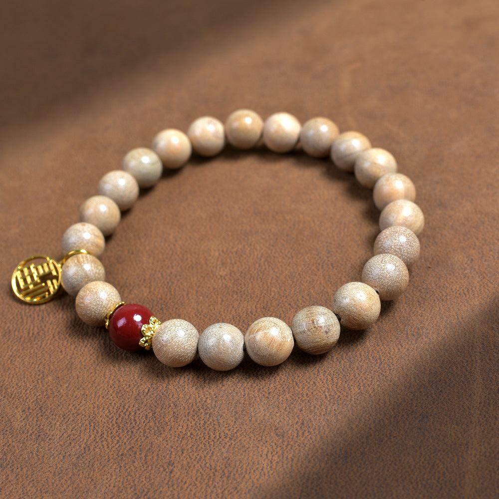 Men's Milk Fragrance Wooden Hand String Chain Artistic Female Life Gift Bracelet