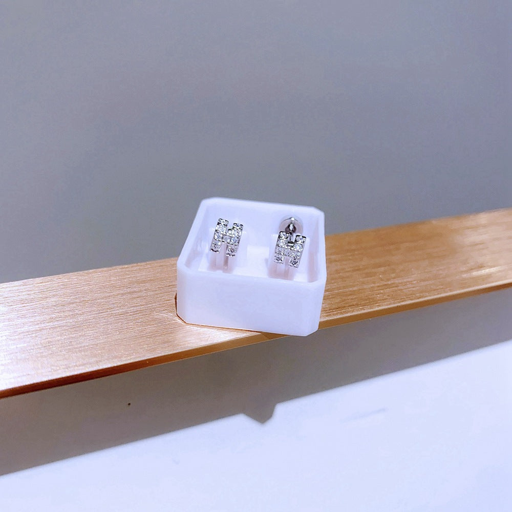Medical Titanium Steel Ear Bone Collection Earrings