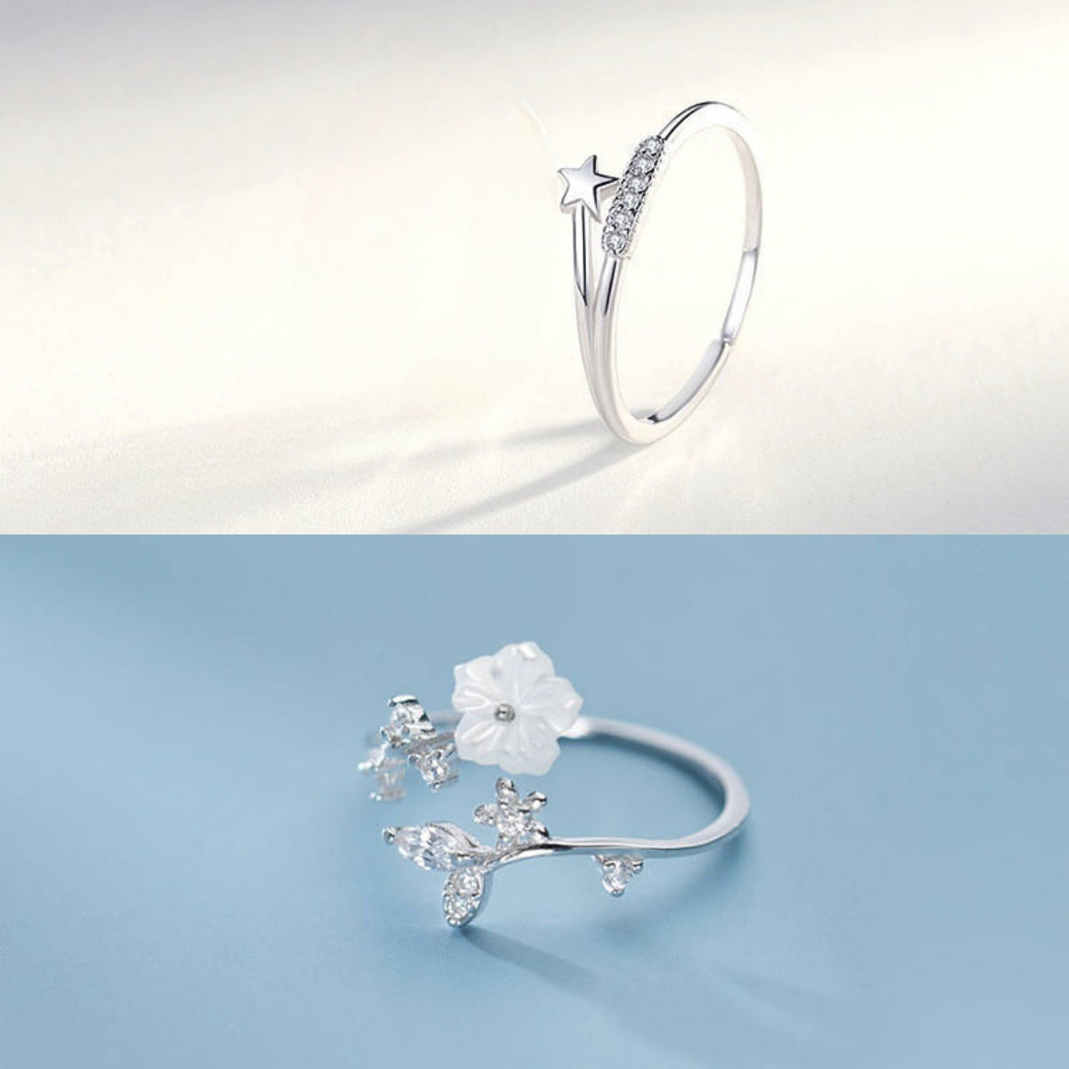 Temperament Wild Opening Adjustable Design Gift Fresh Ring
