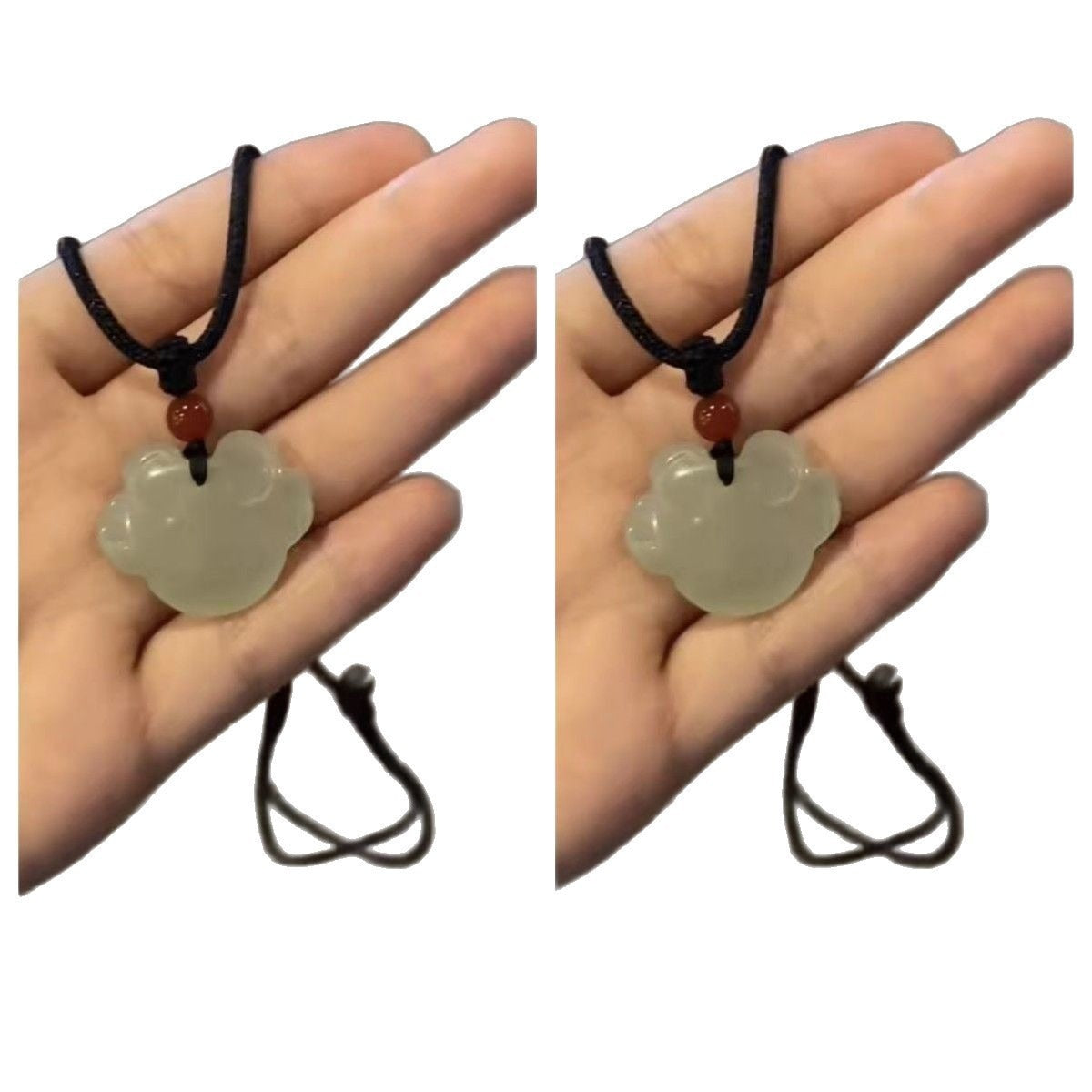 Chinese Style Simple Retro Peace Buckle Female Design Handmade Necklaces
