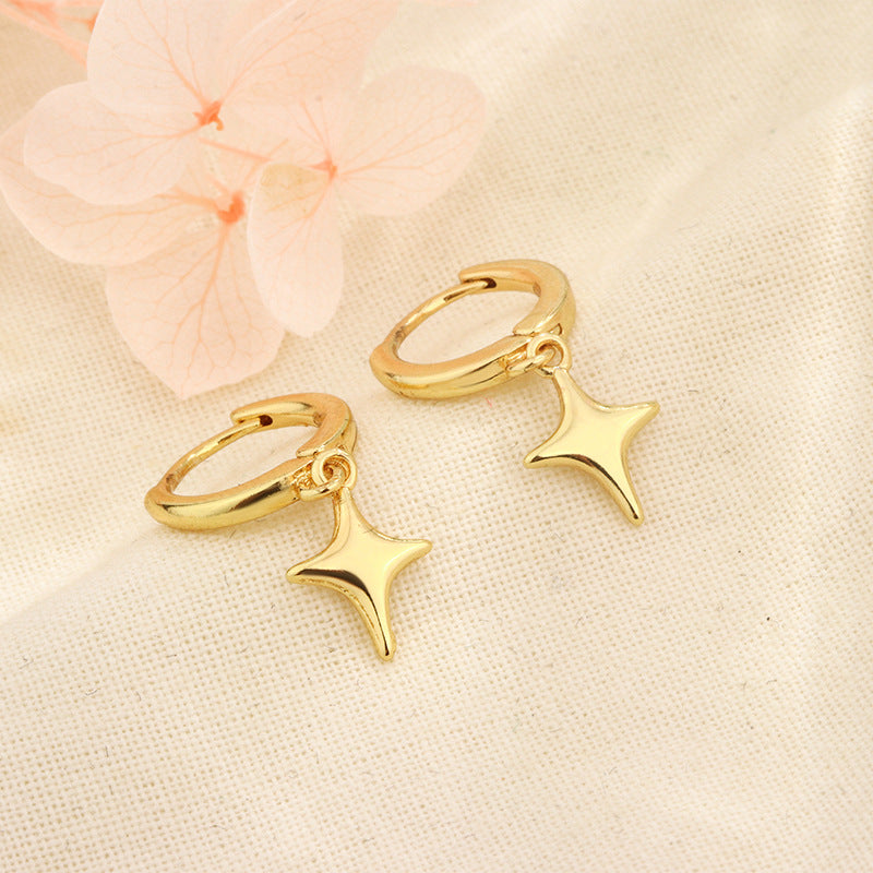 Women's Four Stars Fashion Personalized Cold Style Ear Line