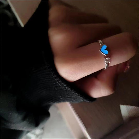 Female Personalized Niche Design High-grade Fashion Girlfriends Couples Ring