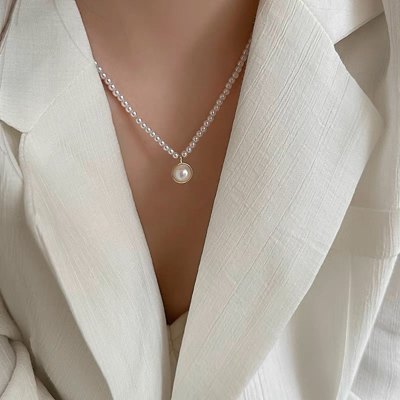 Pearl Female Light Luxury Temperament High-grade Necklaces