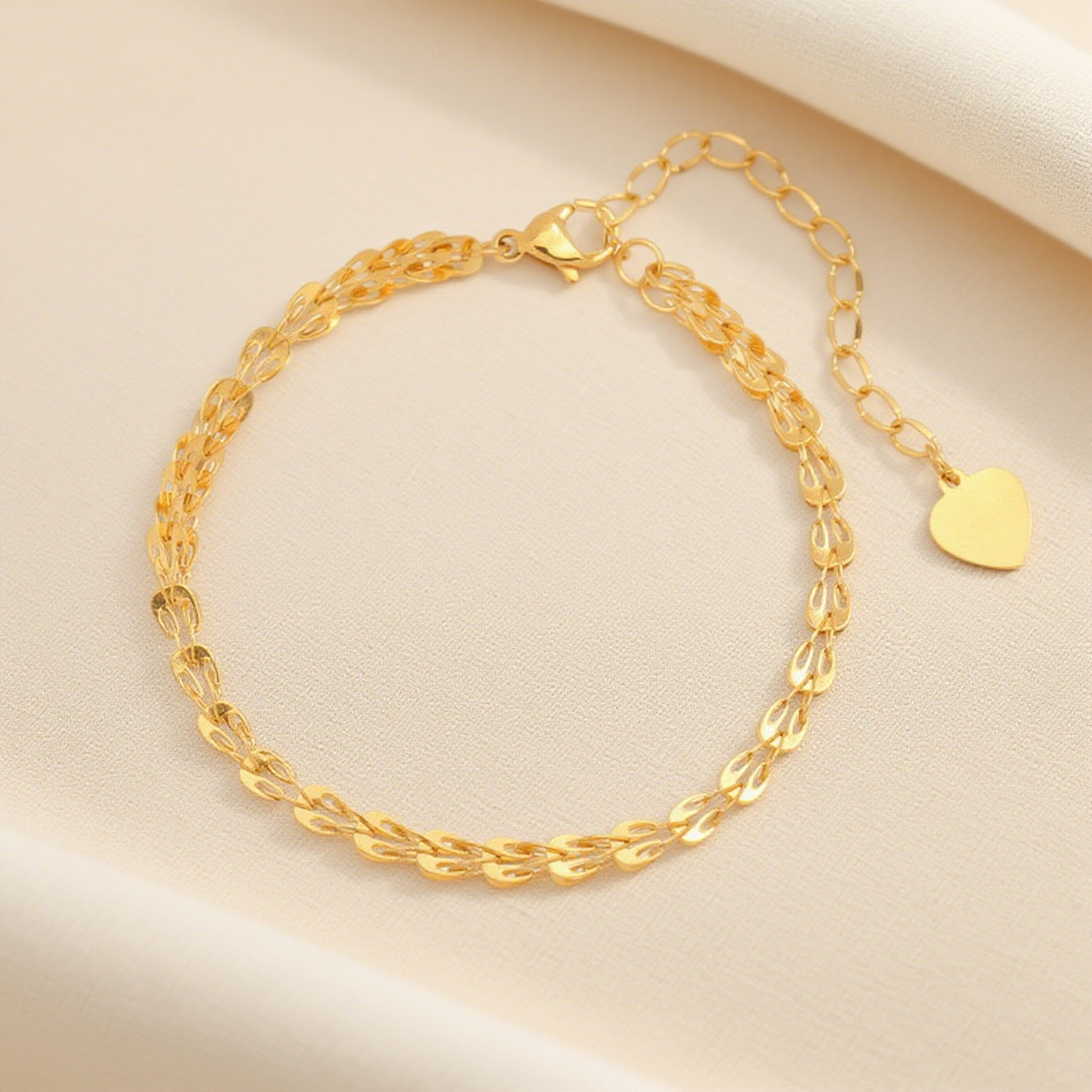 Women's Commuter Titanium Steel Light Luxury Couple Bracelets