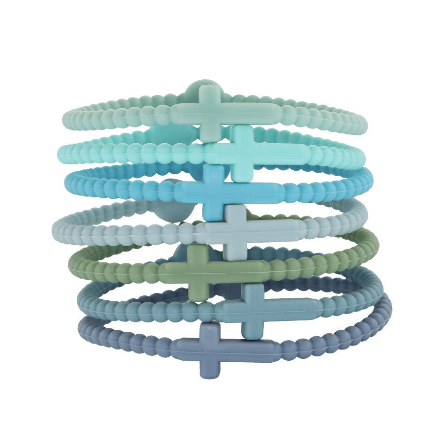Graceful Children's Hot Simple Thin Cross Bracelets