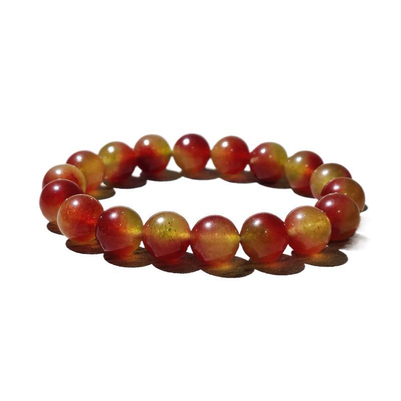 Women's Chalcedony Two-color Crystal Ethnic Style Couple Bracelet
