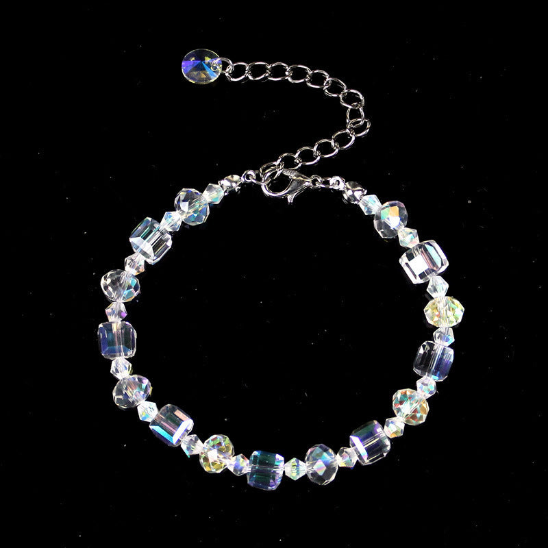 Crystal Stone Shining Color Exquisite Shiny Bracelets