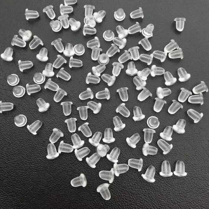 Metal Earplug Ear Plug Back Earplugs Material Stud Earrings