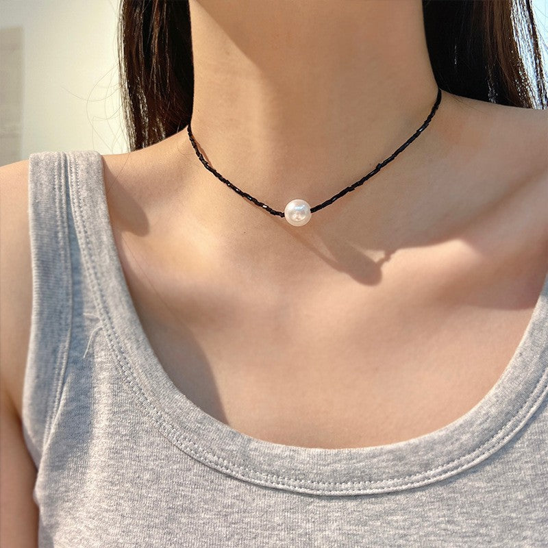 Sense Niche Clavicle Chain Female Slightly Luxury Necklaces