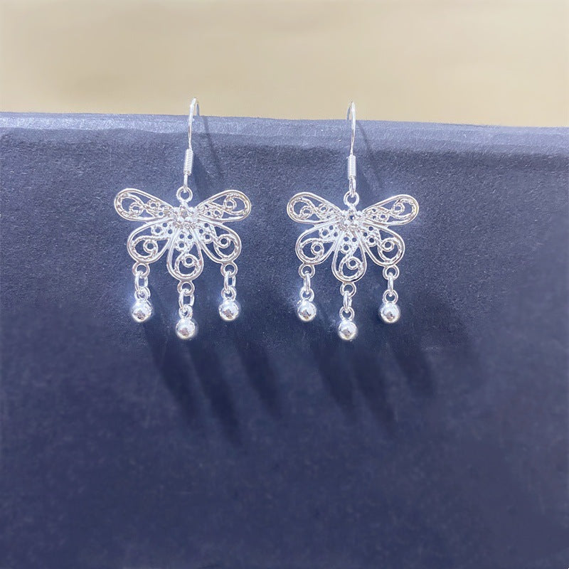 Lightweight Ethnic Style Ear Short Retro Earrings
