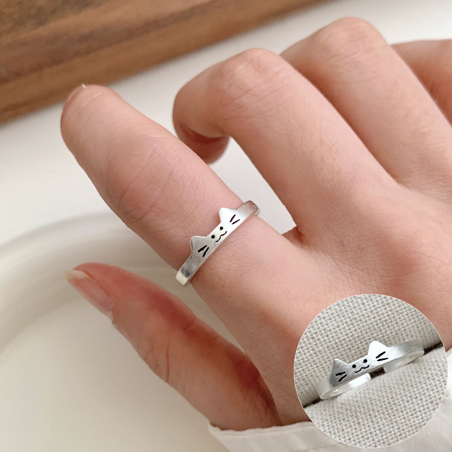 Korean Iti Pony Female Irregular Fashion Graceful Rings