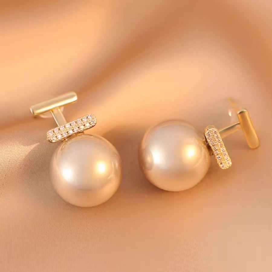 Women's Champagne Beads Zircon Affordable Luxury Fashion Ear Line
