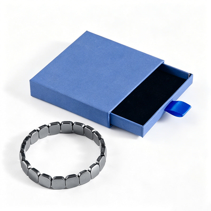 Men's Iron Ore Haematite Magnetic Retro Minority Bracelet
