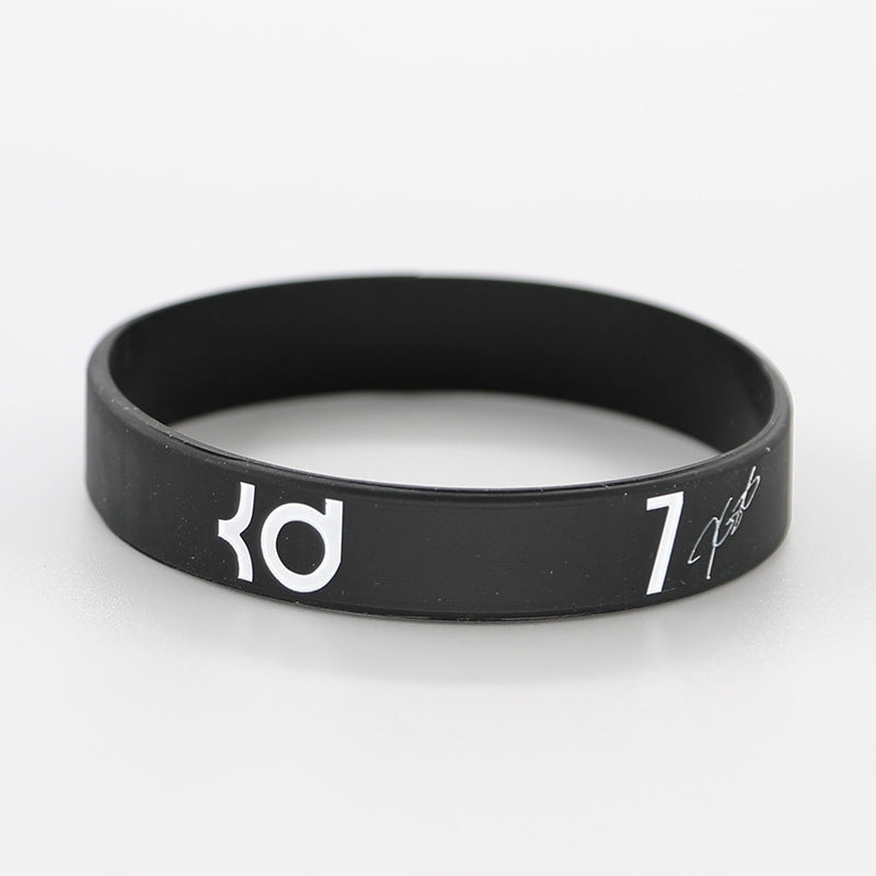 Star Black Mamba James Curry Letter Bracelet