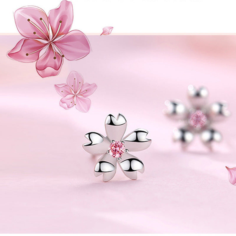 Sier Needle Week High-grade Light Luxury Bow For Birthdays Valentine's Earrings
