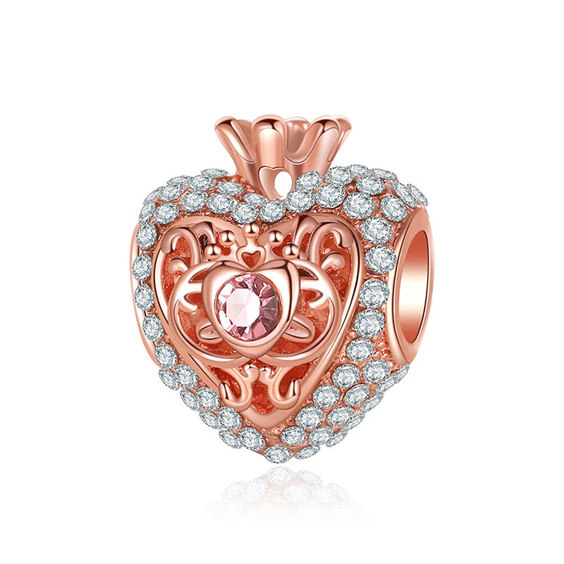 Beads Bead Dog's Paw Shining Heart Jewelry Accessories