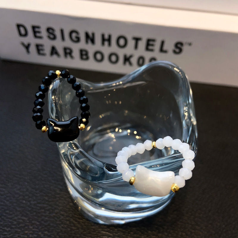Niche Design High-grade Cat Appearance Gifts Rings