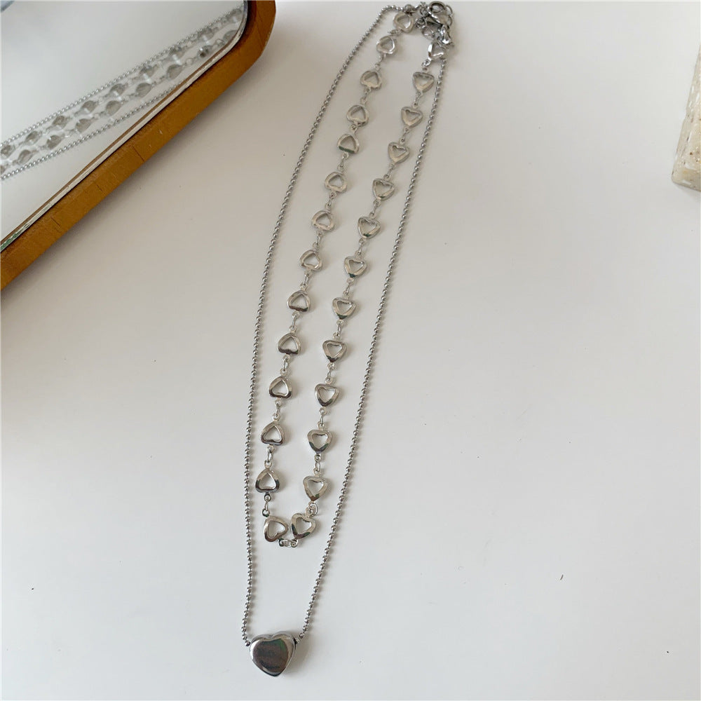 Female Hip Hop Disco Jumping Unique No Color Fading Necklace
