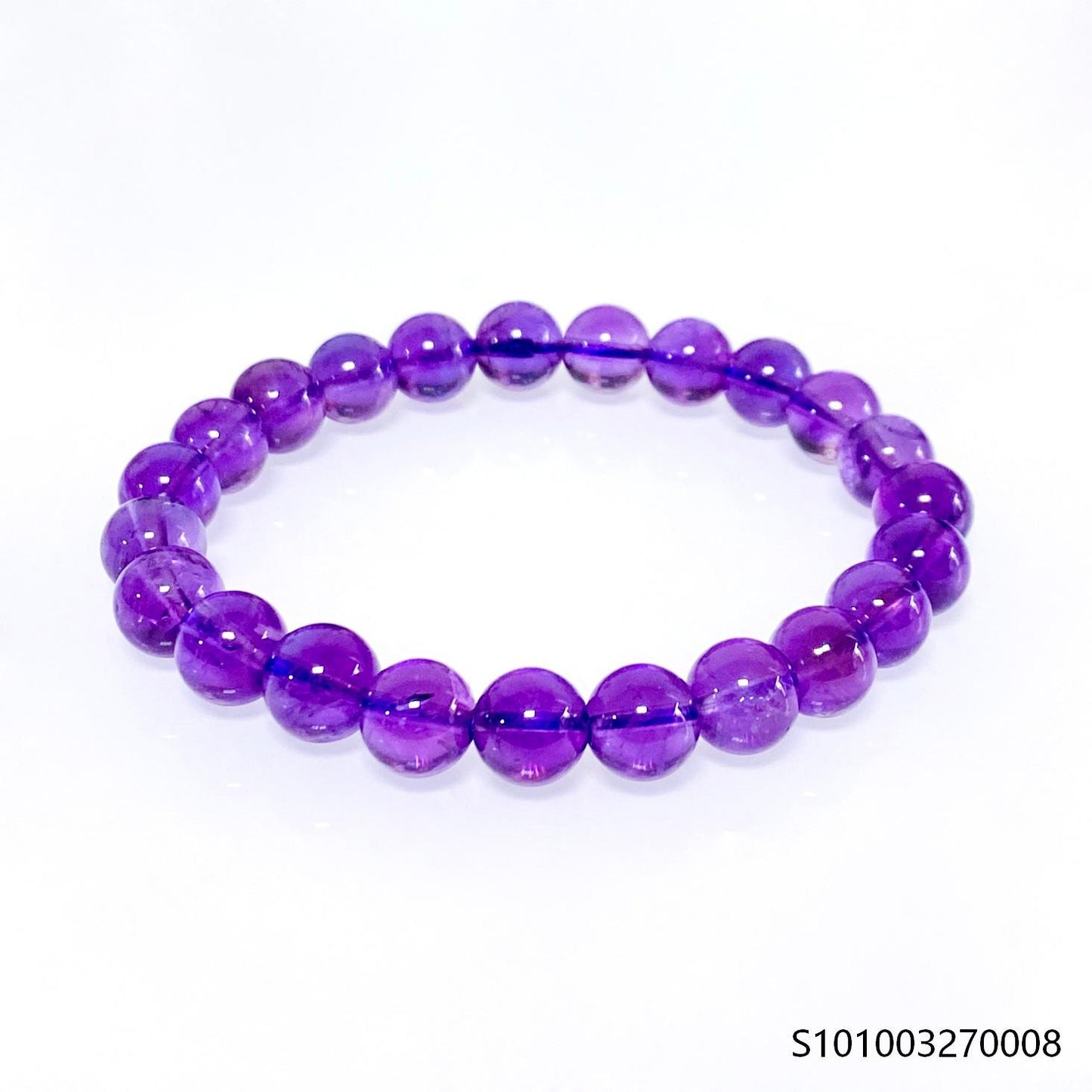 Women's & Men's Natural Amethyst Uruguay Purple Agate Bracelets