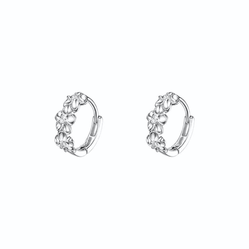 Light Luxury High-grade Three-dimensional Flower Refined Stylish Rings