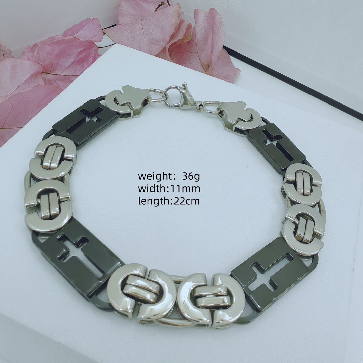 Fashion Trendy Unique Man's Stainless Steel Necklace