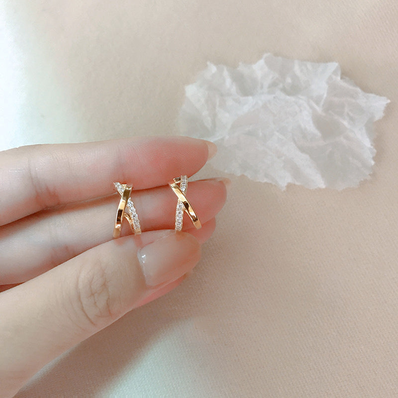 Women's Trendy Temperament Entry Lux Special Interest Sleeping No Earrings