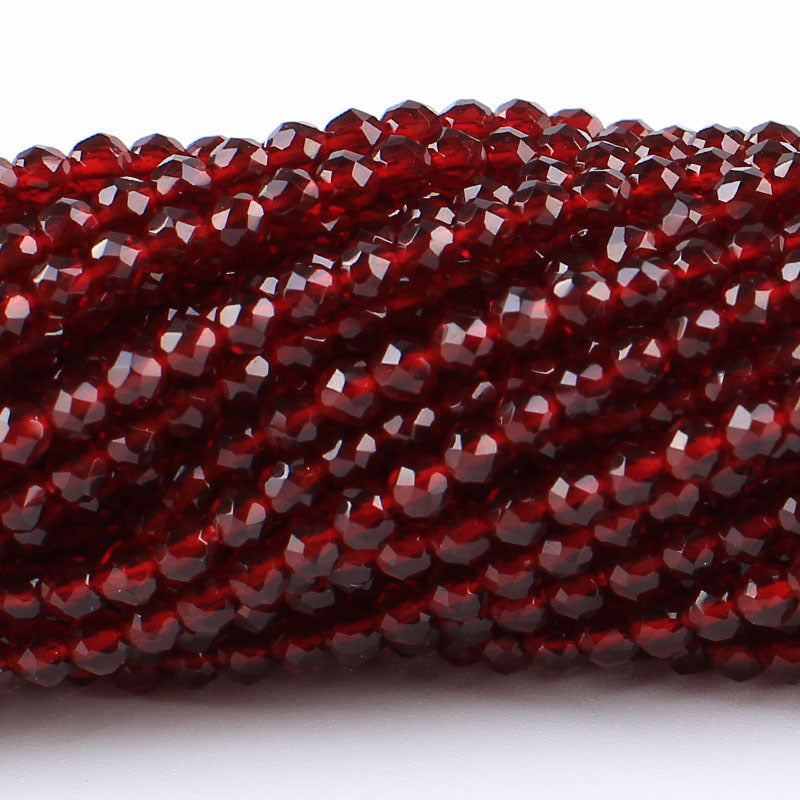 Transparent Glass Surface Cutting Beads Handmade Jewelry Accessories