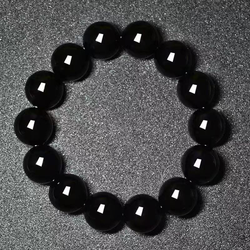Black Atmospheric Obsidian Original Life Couple Girlfriends Birthday Bracelets