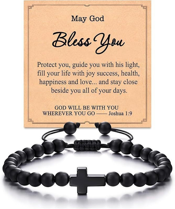 Fashion Trend Cross Adjustable Niche Vintage Holiday Bracelet