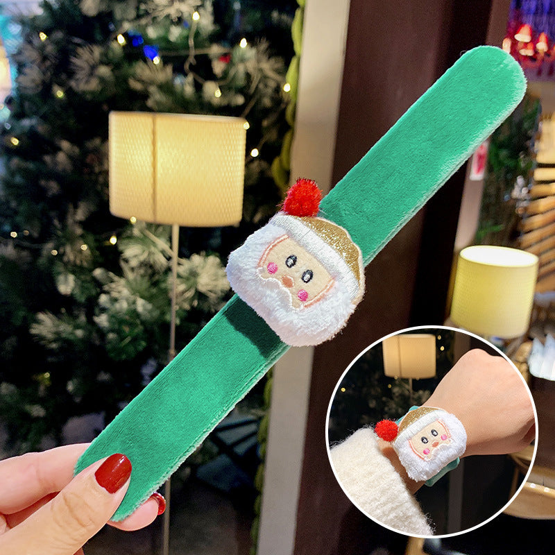 Christmas Plush Pop Cute Cartoon Doll Couple Small Gift Bracelet