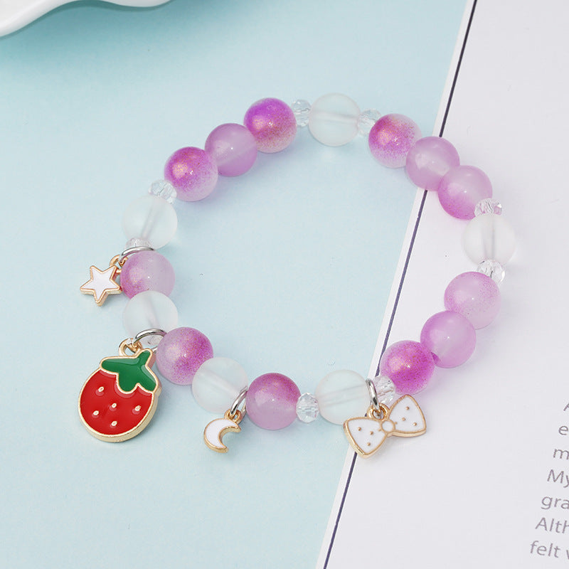 Korean Style Graceful Cute Crystal String Bracelet