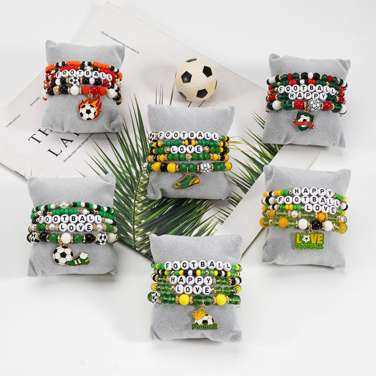 World Cup Football Gift Peripheral Handmade Bracelet