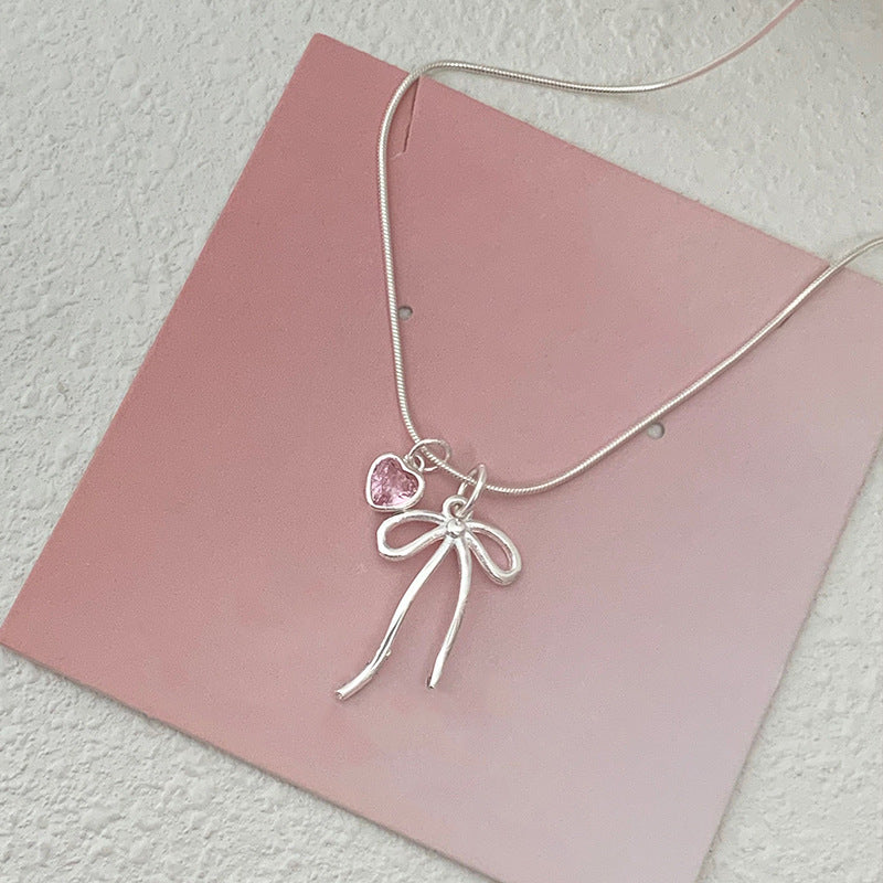 Bone Style Light Luxury Minority High Sense Sweet Necklace