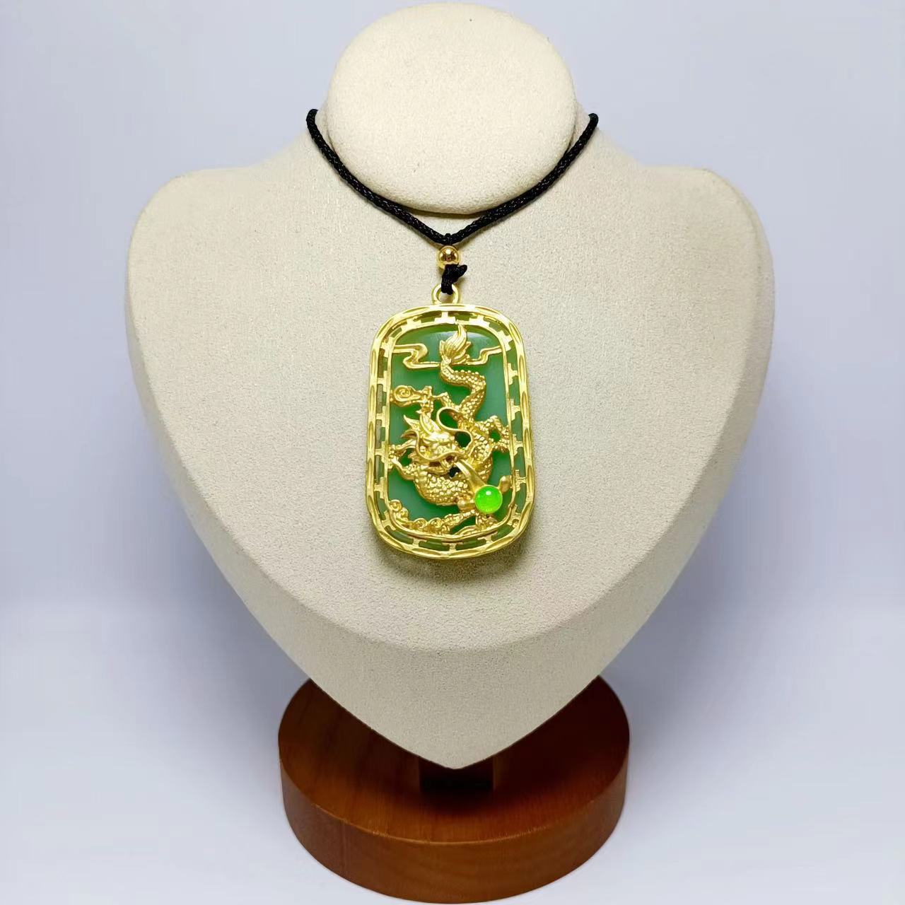 Alloy Dragon Phoenix Avalokitesvara Buddha Gold-plated Pendants