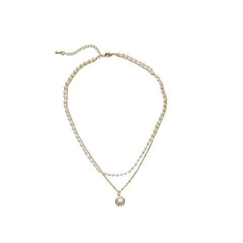 Short Clavicle Chain Simple Pearl Female Niche Design Necklaces