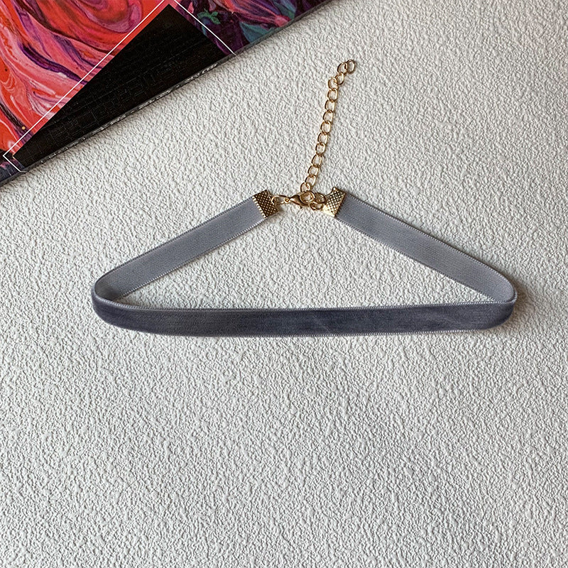 Veet Band Gothic Classic Simple Combination Necklace