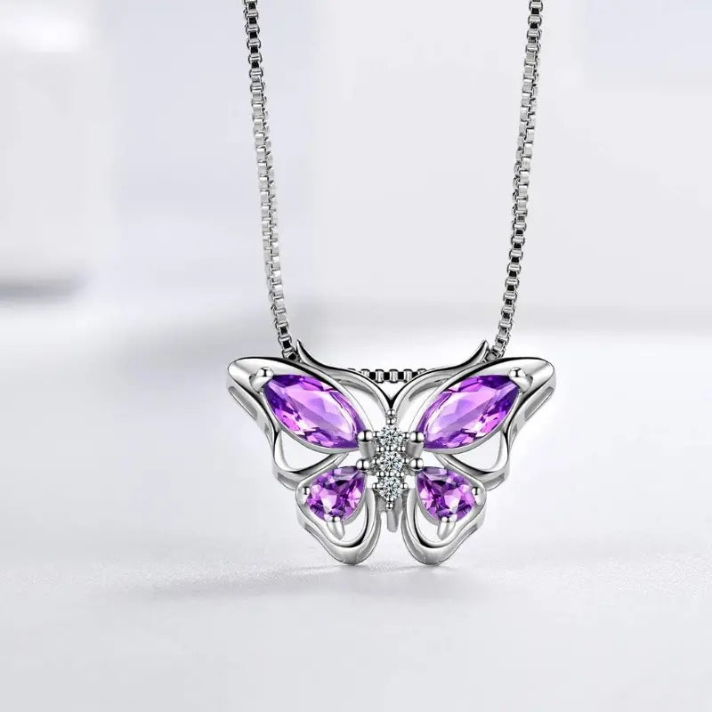 Elegant Ear Twin Animal Clavicle Chain Jewelry Set