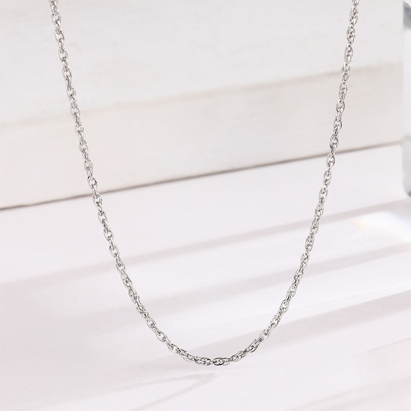 Female Summer Buckle Clavicle Accessories Light Necklaces