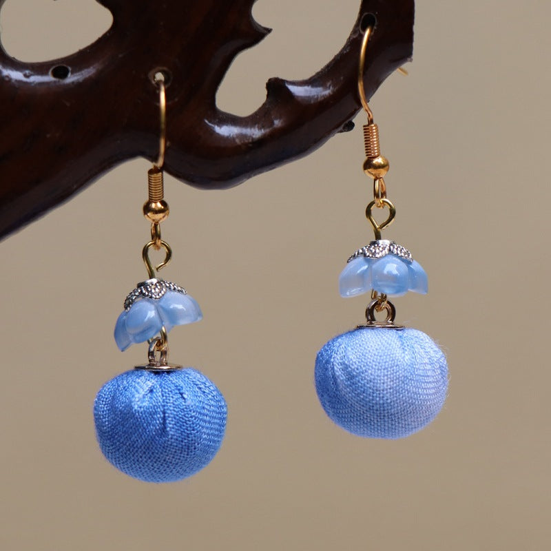 Style Chinese Traditional Cheongsam Vintage Senior Earrings