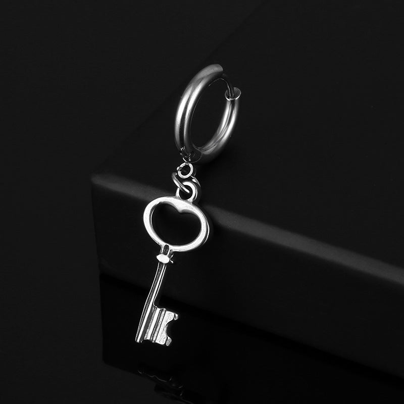 Classy Charming Titanium Steel Stainless Casting Ear Buckle