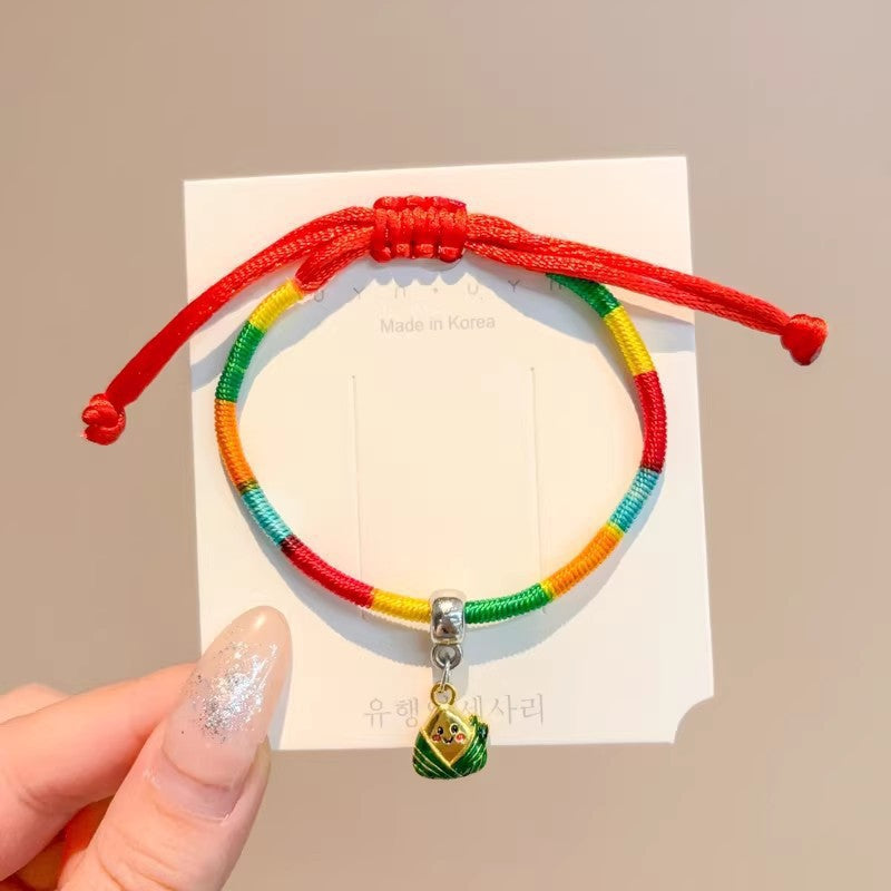 Boat Festival Carrying Strap Colorful Rope Wind Hand-woven Bracelet